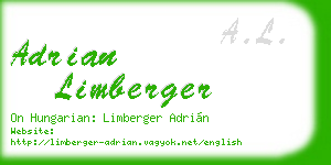 adrian limberger business card